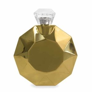Diamond gold flask